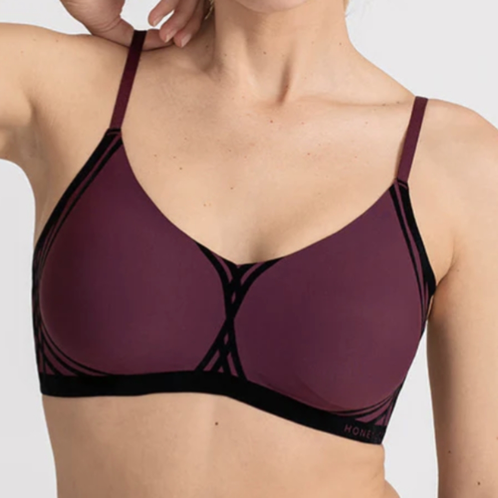 Honeylove Liftwear Silhouette Bra in Fig, 1X